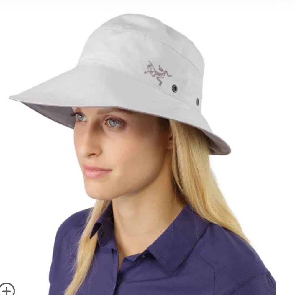 Arc'teryx Women's Light Gray Bucket Sun Hat Lightweight Travel Women’s L XL